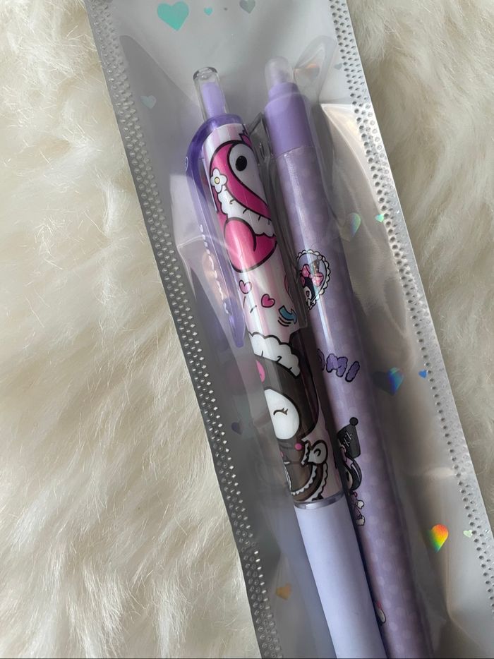 Lot 2x stylos kuromi - photo numéro 2