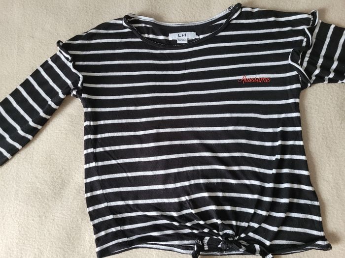 T-shirt manches longues la halle 10 ans - photo numéro 3