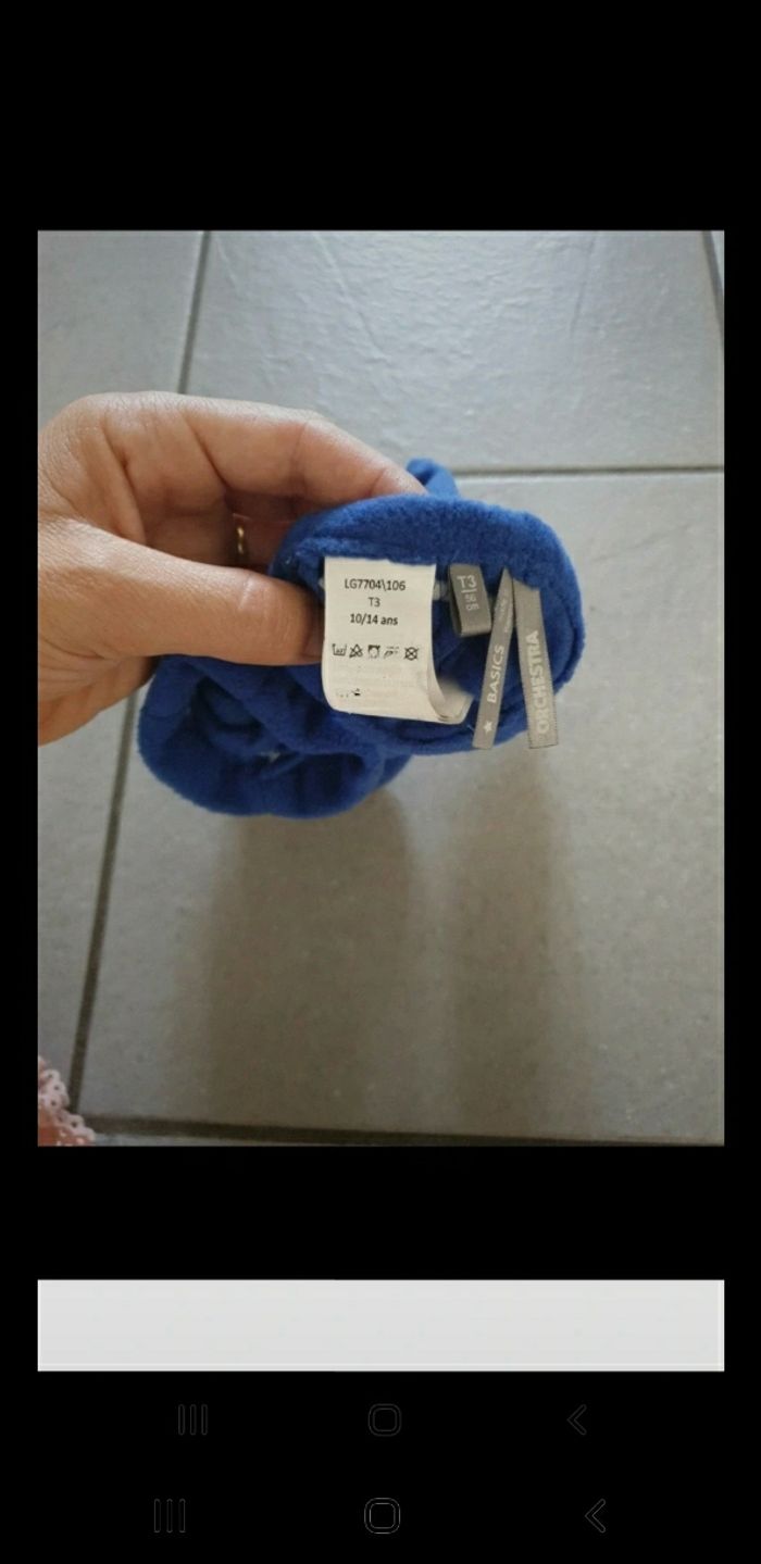 Moufles orchestra neuves étiquette 10/14 ans - photo numéro 4