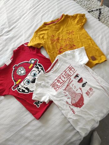 Lot de 3 tee-shirt 5 ans