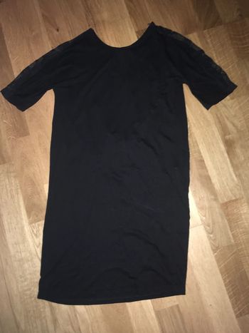 belle petite robe noire zara nickel M