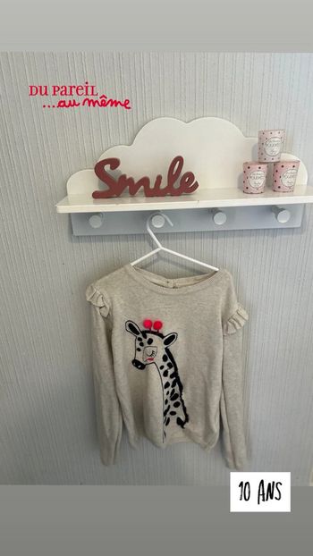 Pull Du pareil au même taille 10 ans