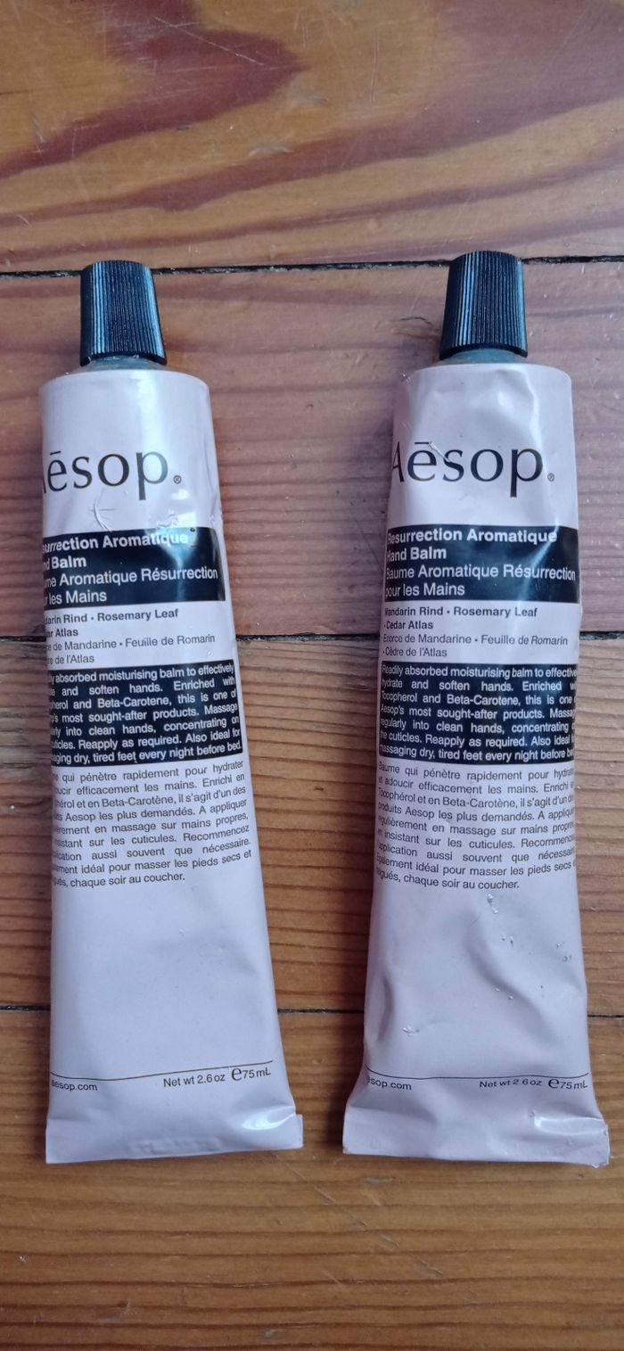 Lot de 2 baumes 75ml - Aésop