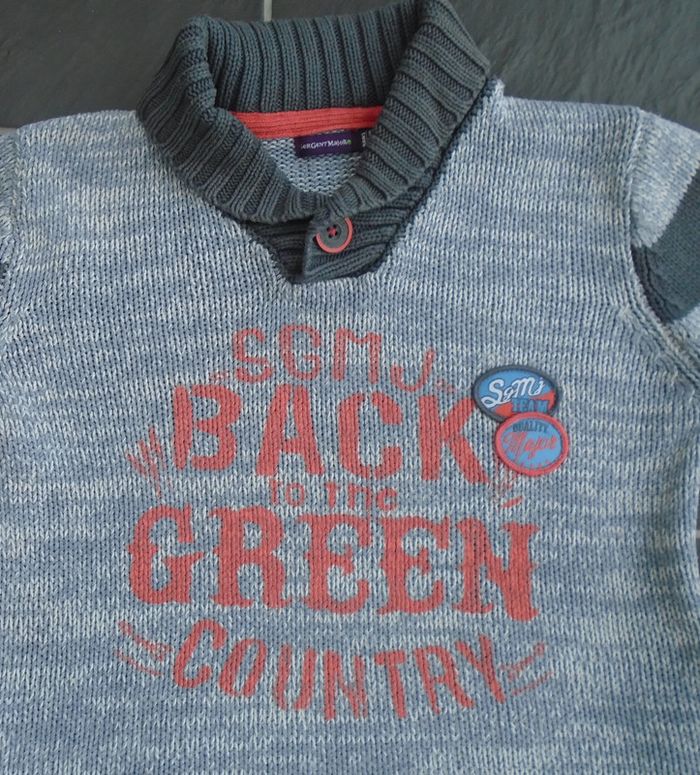 Très joli pull Sergent Major garçon 8 ans - photo numéro 3