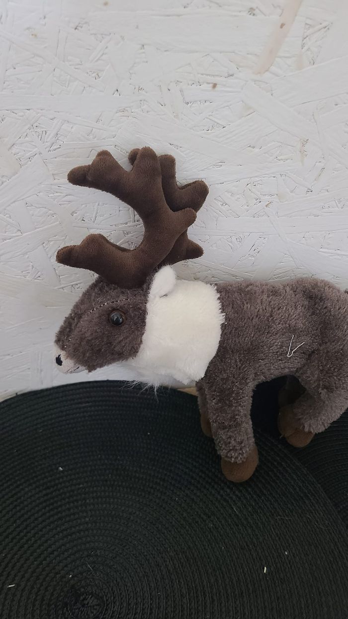 peluche renne debout - photo numéro 3