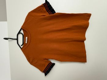 Teeshirt ZARA Marron Camel Taille S