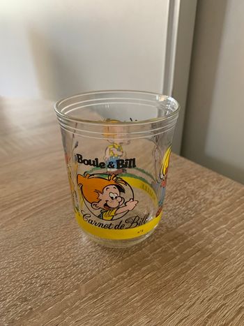 Verre boule et Bill carnet de bill décor numéro 2