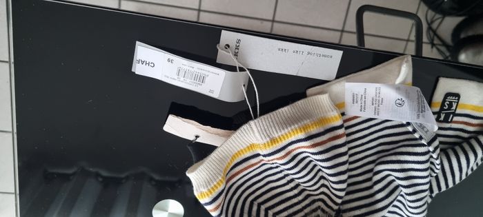 Ensemble bonnet écharpe bébé Ikks T/1-6 mois neuf - photo numéro 3