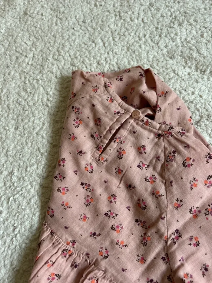 Robe rose à fleurs - photo numéro 3