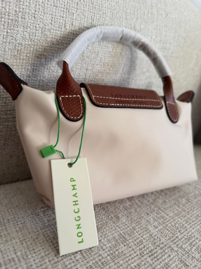 Sac mini Longchamp beige - photo numéro 6