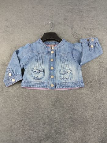 Veste jean 6 mois tap à l oeil