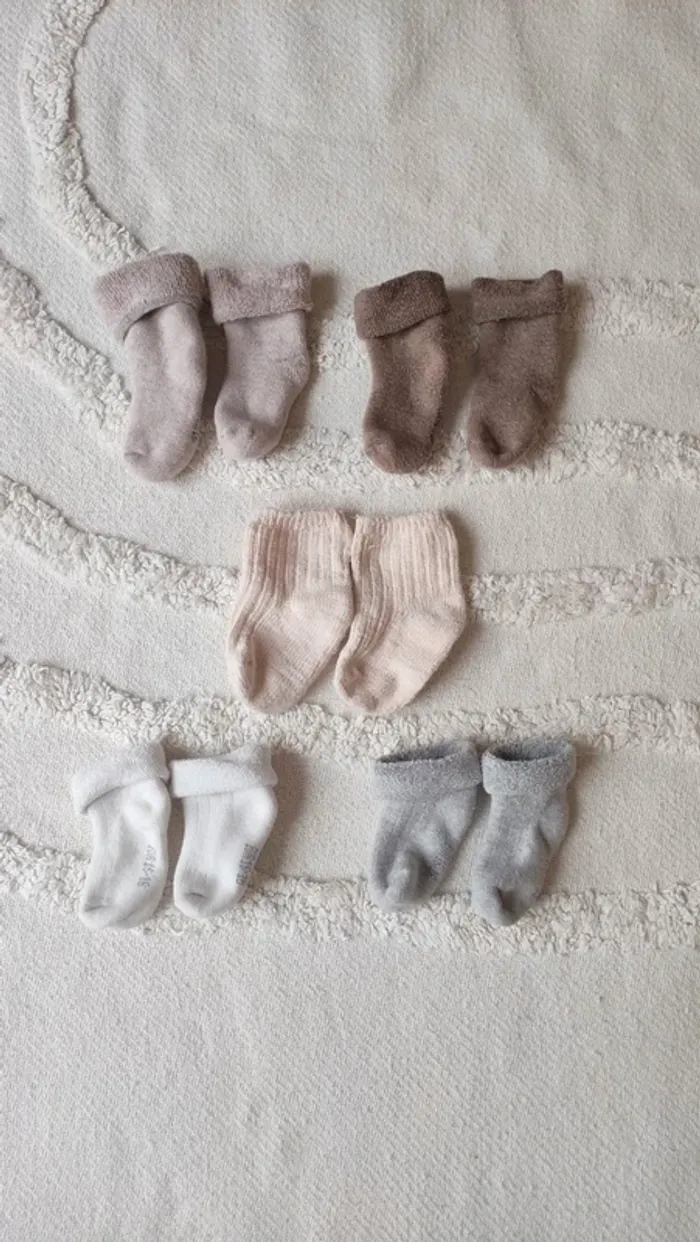 Lot chaussettes bébé garçon