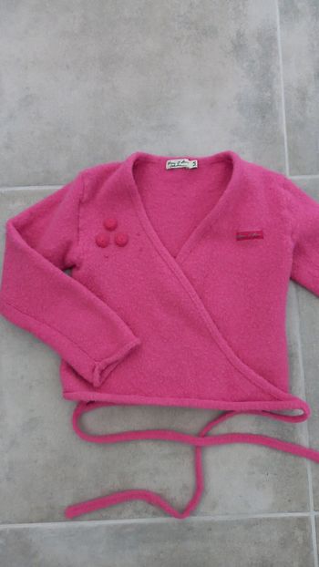 Gilet cache cœur 5 ans