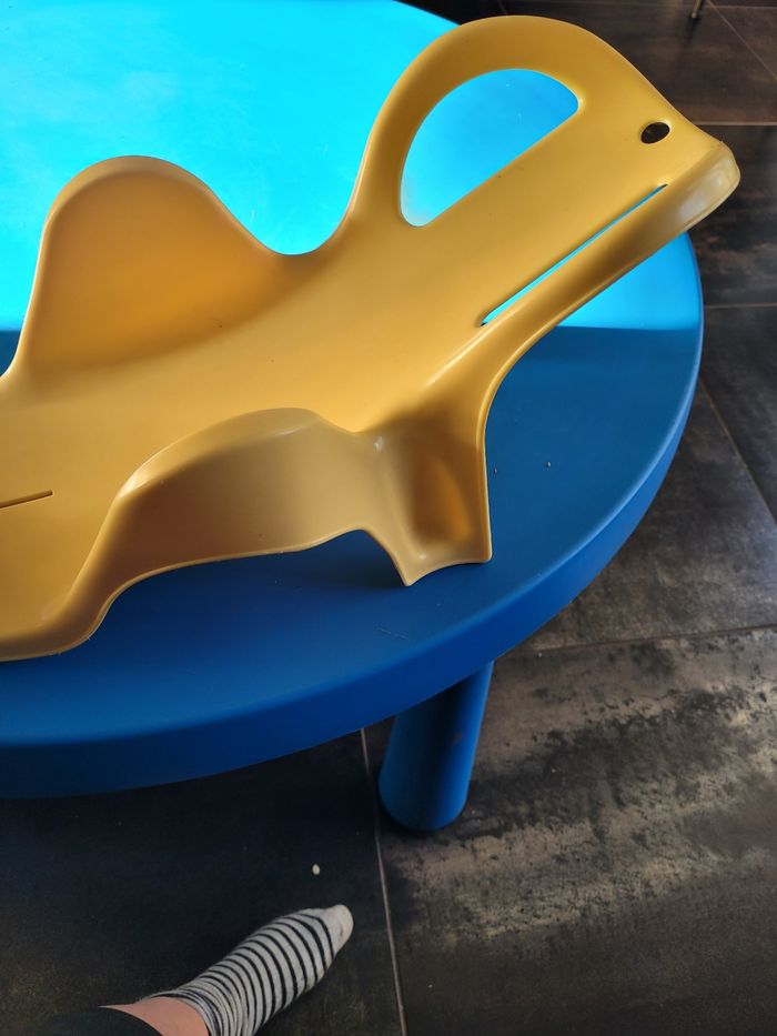 Transat de bain jaune - photo numéro 2