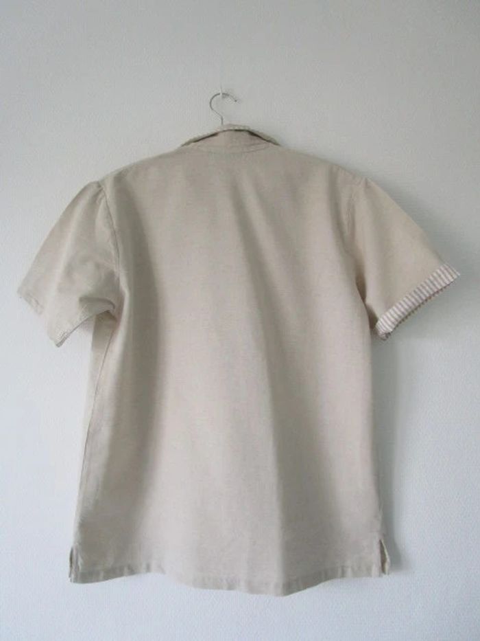 Chemise beige vintage voiture 44 TBE - photo numéro 12