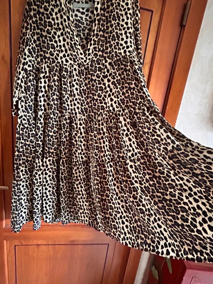 Robe légère léopard Senes M/L - photo numéro 4