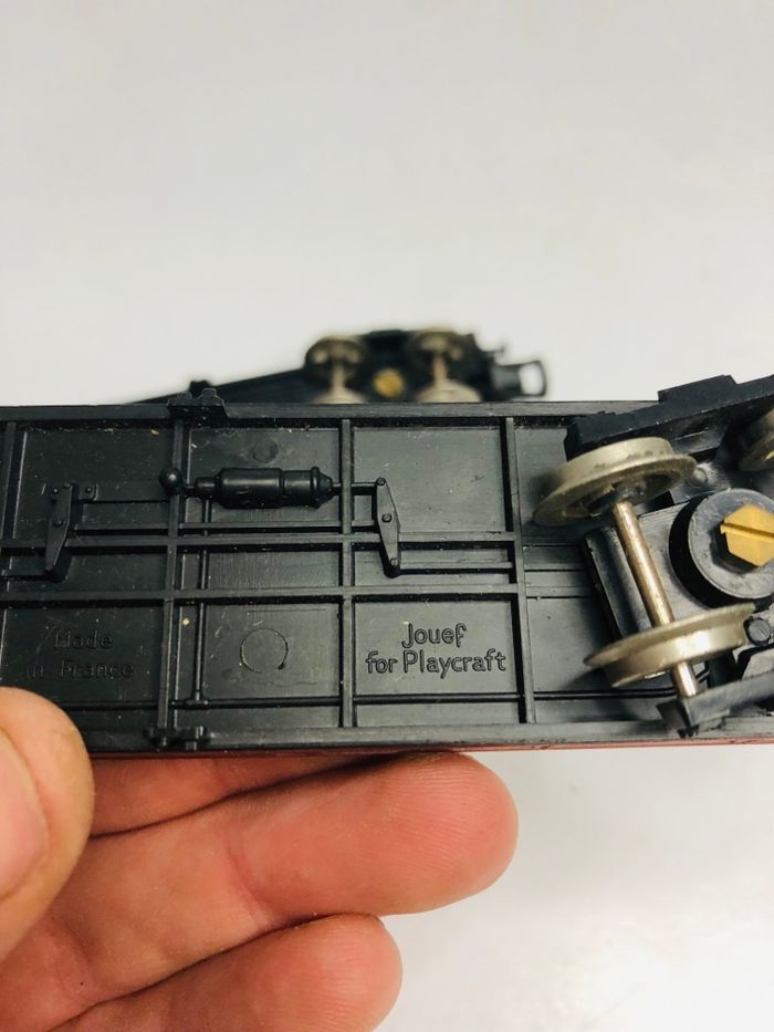 Jouef 6520 wagon plat à bogies - photo numéro 5