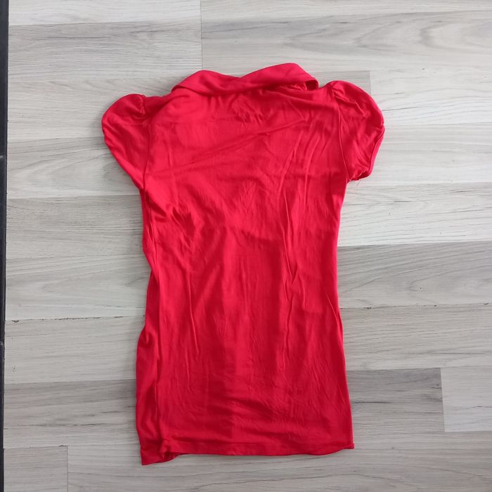 Chemisier femme à manches courtes rouge No Excuse taille 38 - photo numéro 6