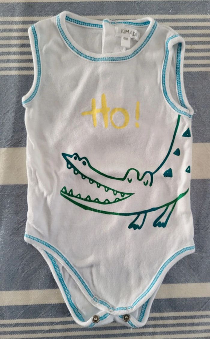 Lot de 3 bodys 6 mois - photo numéro 2