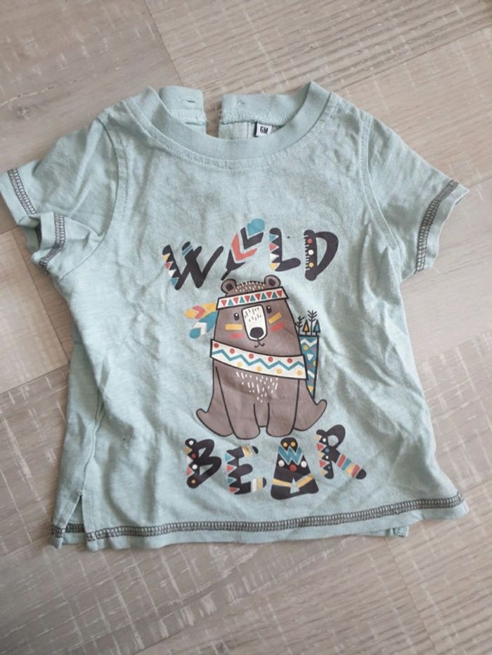 Lot tee shirt 6 mois - photo numéro 3