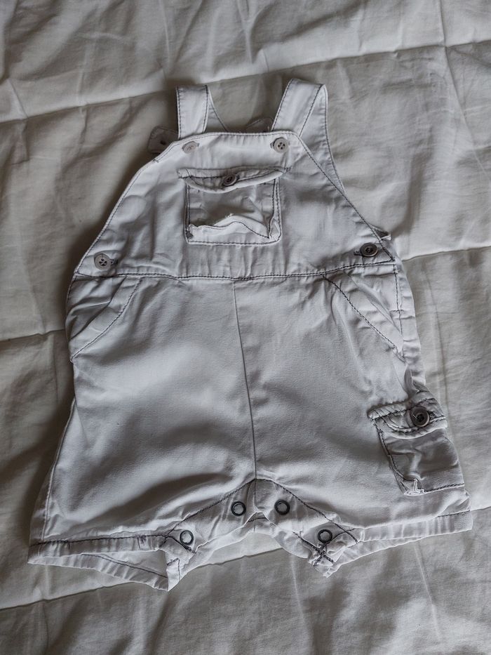 Salopette short bébé garçon taille 6mois