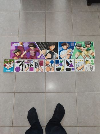 Poppik Poster Stickers Captain Tsubasa