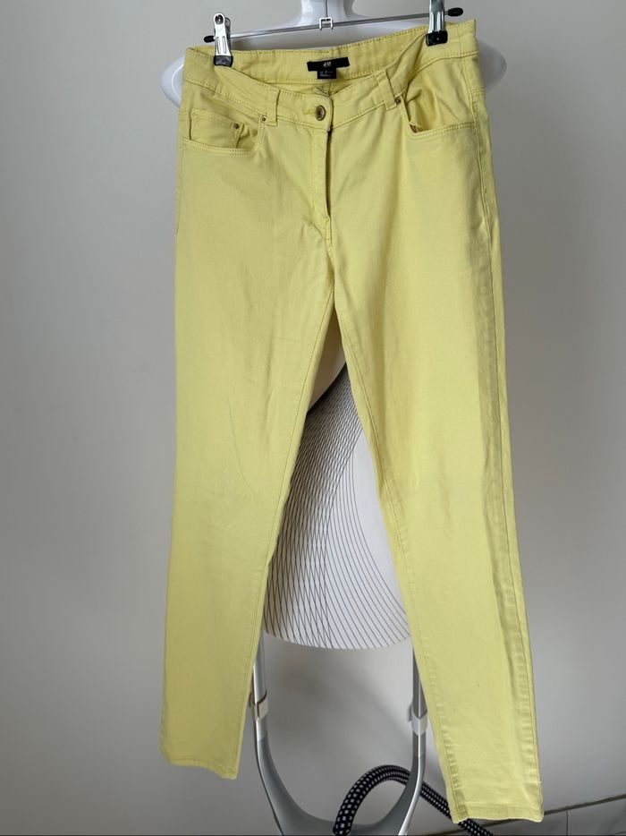 Jean droit jaune H&M – Taille 38