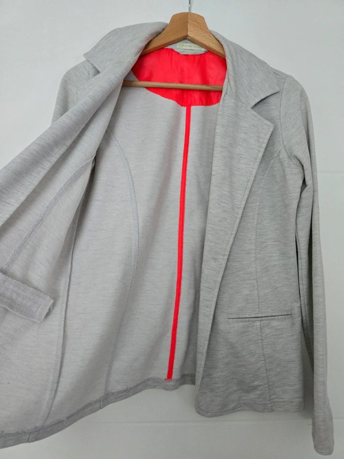 Blazer gris gemo - photo numéro 2