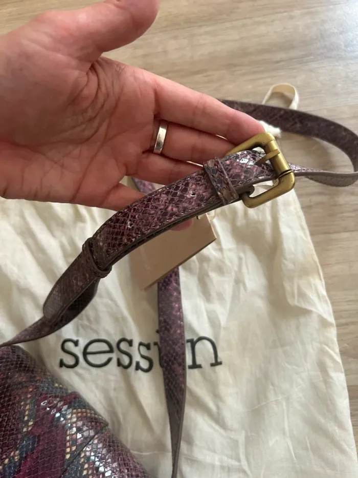 Sessun sac Mini Tessao Cuir neuf - photo numéro 13