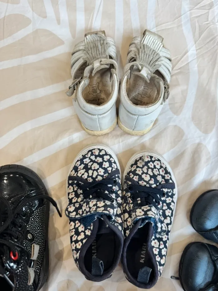 Lot chaussures 22 fille - photo numéro 5
