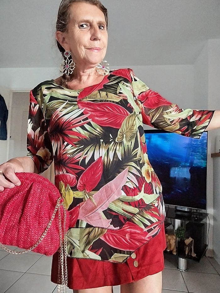 Blouse M/L modèle déposée SANTI RQ de - photo numéro 5