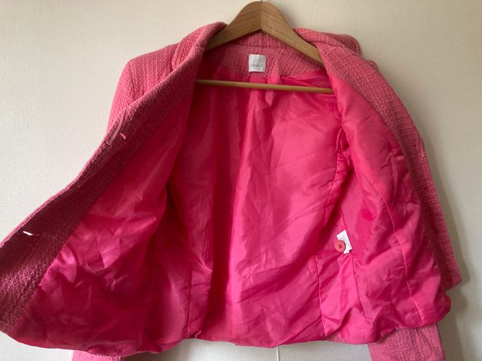 veste blazer court 3 boutons - photo numéro 5