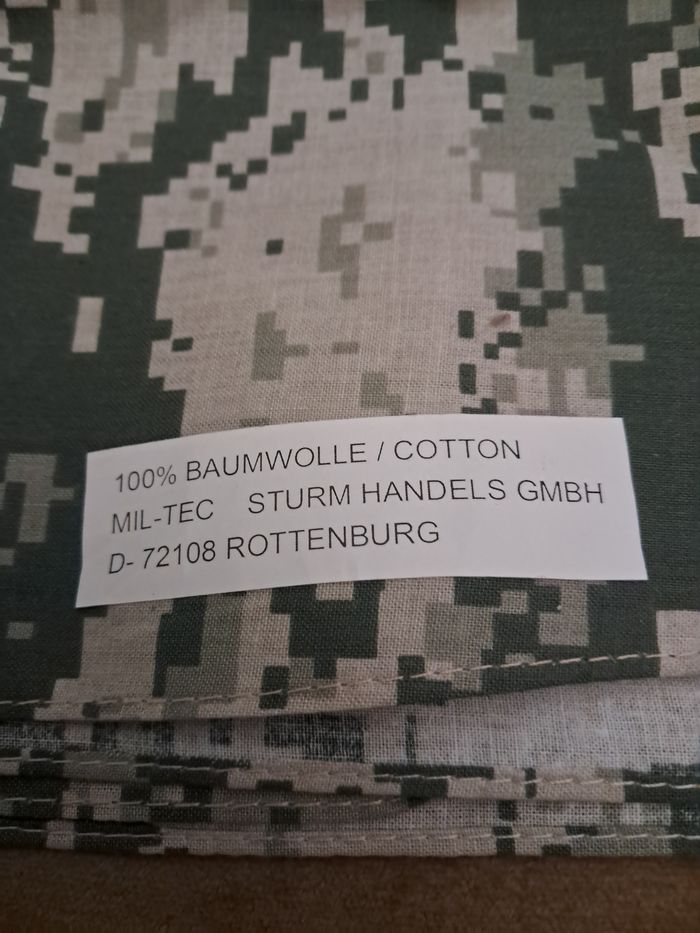 Bandana camouflé acu 2 - photo numéro 2