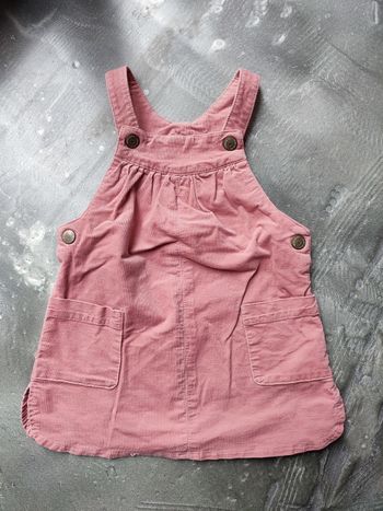 Robe en velours 18 mois tape à l'oeil