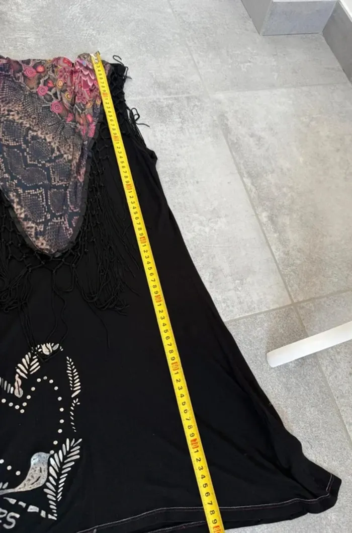 Robe d'été Desigual noire taille S neuve - photo numéro 9