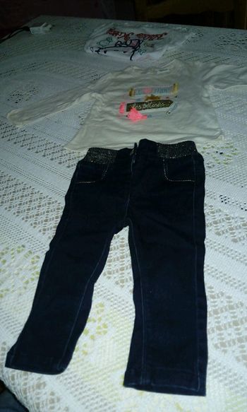 Enselble jeans et sweat