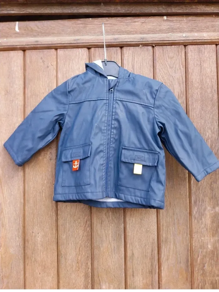Manteau coupe vent 12 mois tex