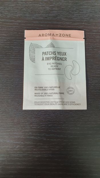 Patchs yeux neufs Aroma zone
