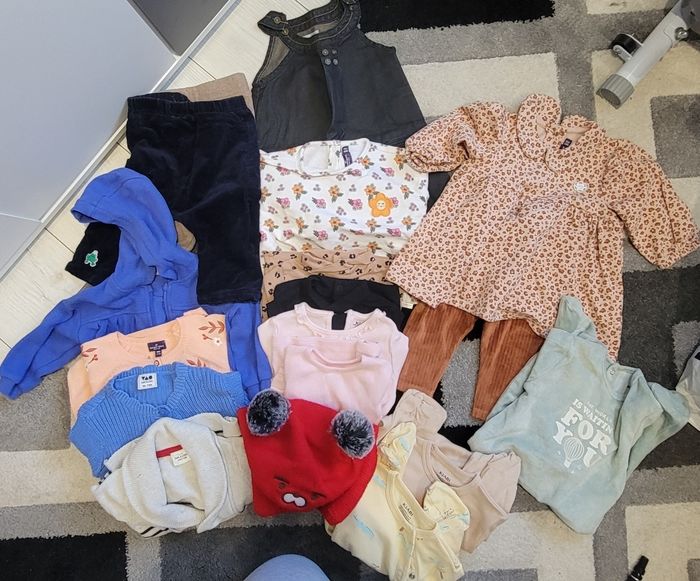 Lot vêtements 9 mois hiver
