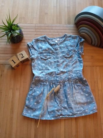 Robe en jean 12mois