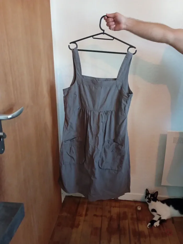 Robe grise La Redoute