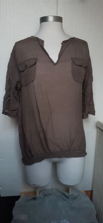 Tee-shirt M 38 100% soie