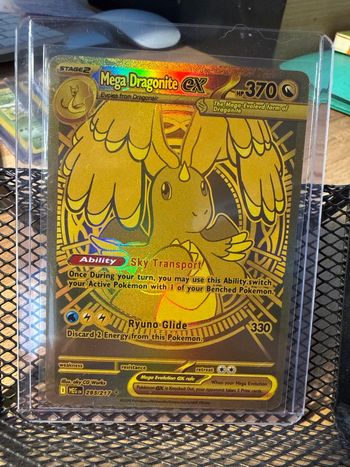 Mega dragonite EX GOLD 295/217 