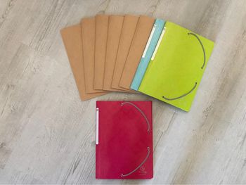 1 chemise cartonnée à rabat et élastique « exacompta » NEUVE