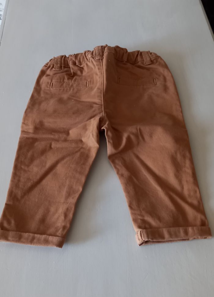 Pantalon toile camel Kiabi - photo numéro 4