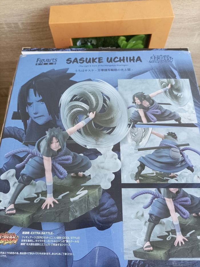 Figurine Sasuke Uchiwa Naruto Shippuden Bandai Figuarts Zero - photo numéro 9