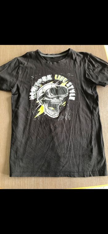 Tee shirt manches courtes homme garçon kiabi S 16 ans