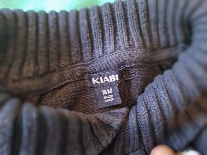 Pull rayé bleu 18mois - photo numéro 2