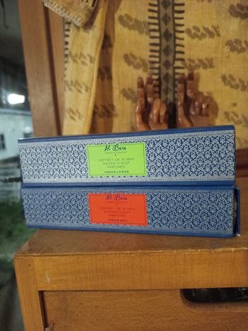 Lots de 2 coffrets de savon d'Alep b'y al bara 