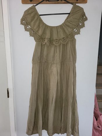 Vila Robe kaki taille M 38